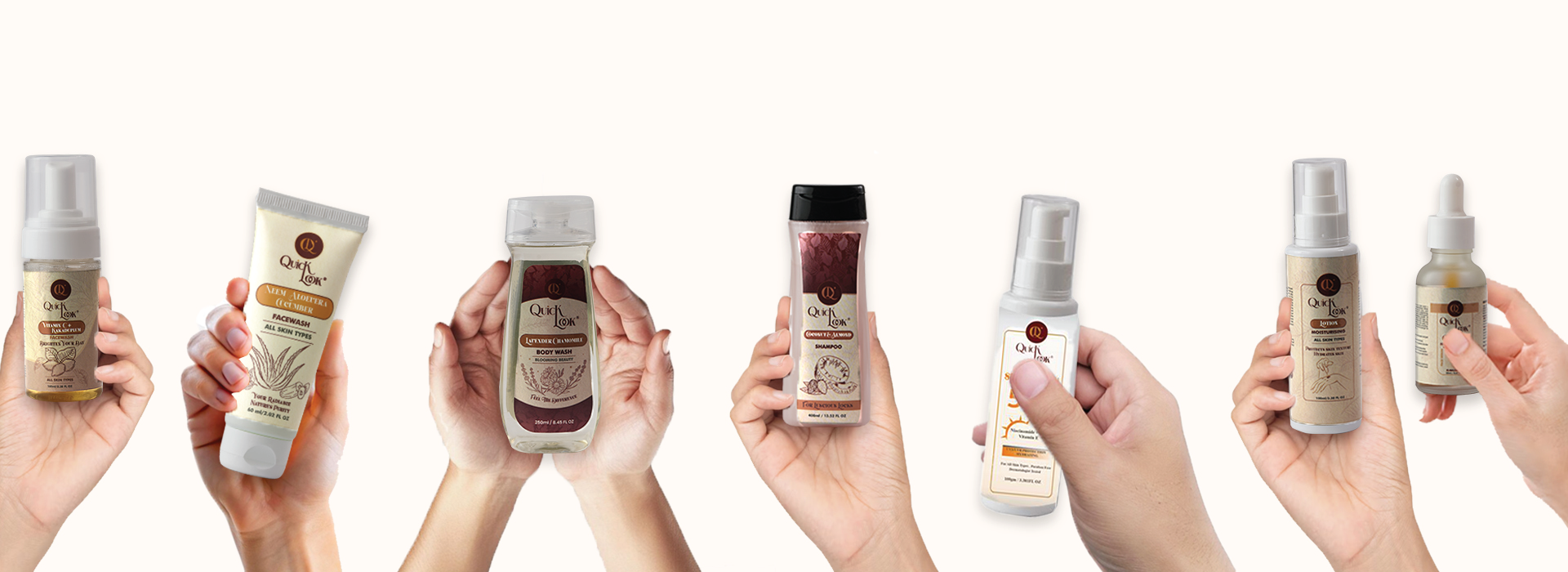 Best Skincare and Haircare Products in India | QuickLook Cosmetics