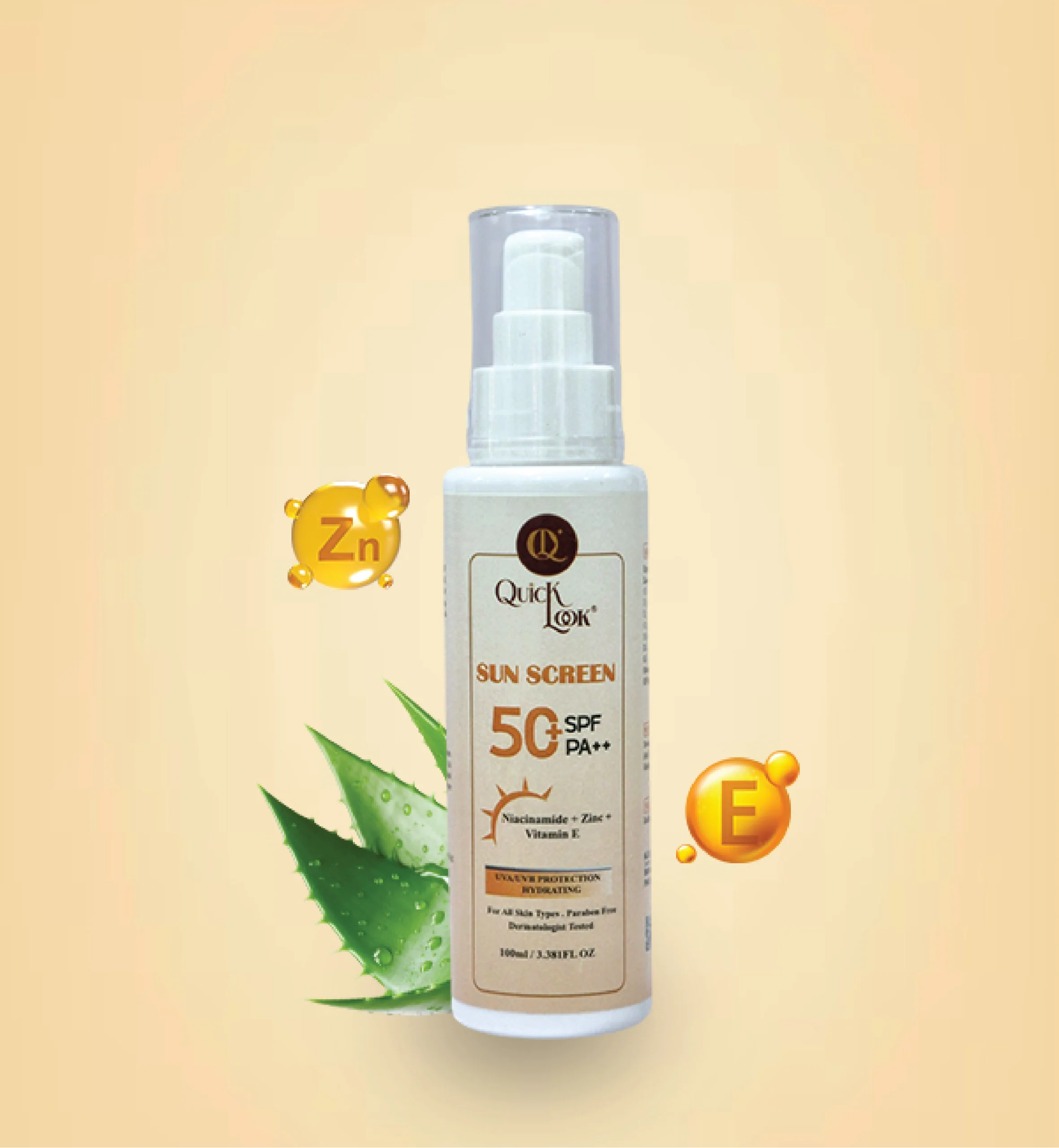 Sunscreen SPF 50 for Ultimate Sun Protection - 100ml